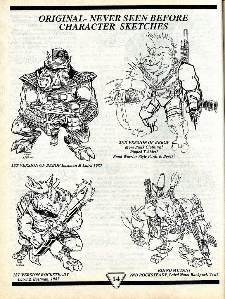 Бибоп и рокстеди model Sheet