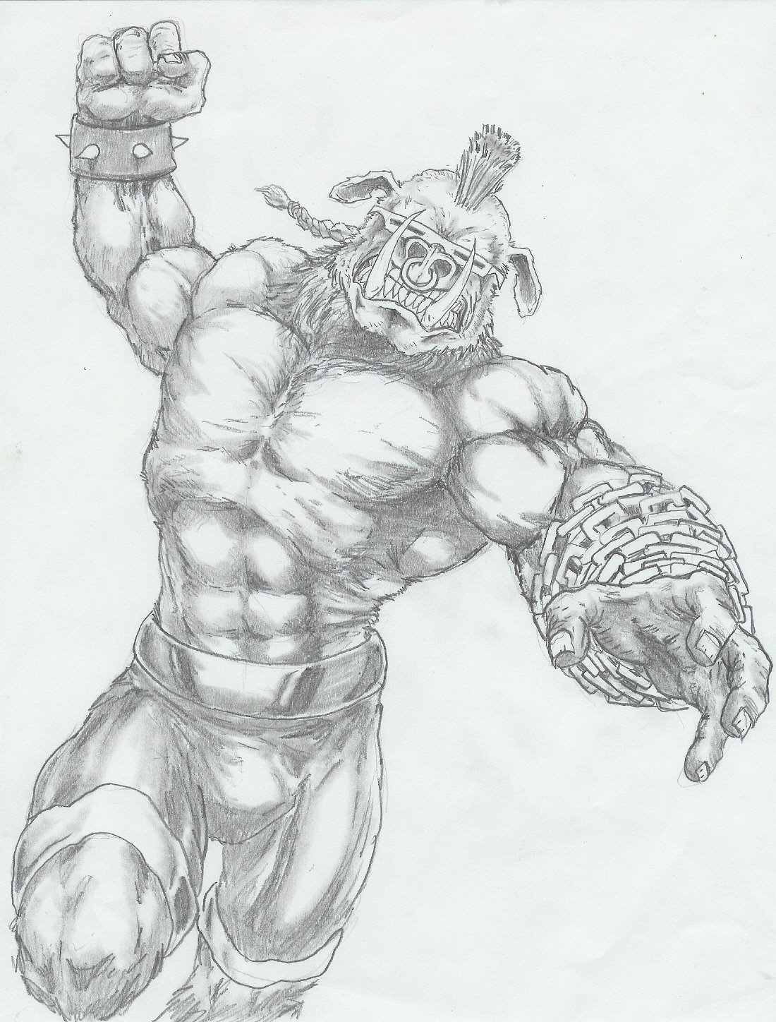 Шредер Бибоп и рокстеди тату