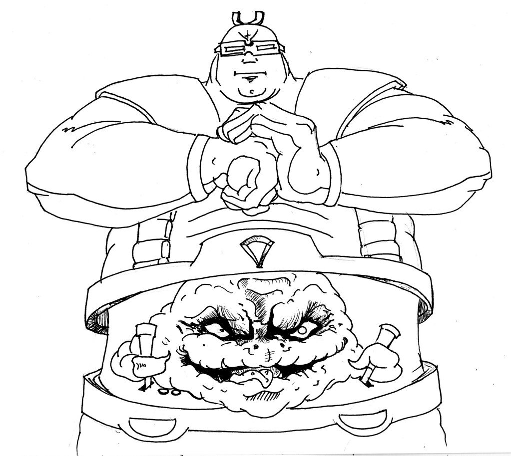 Эволюция черепашек ниндзя Крэнг