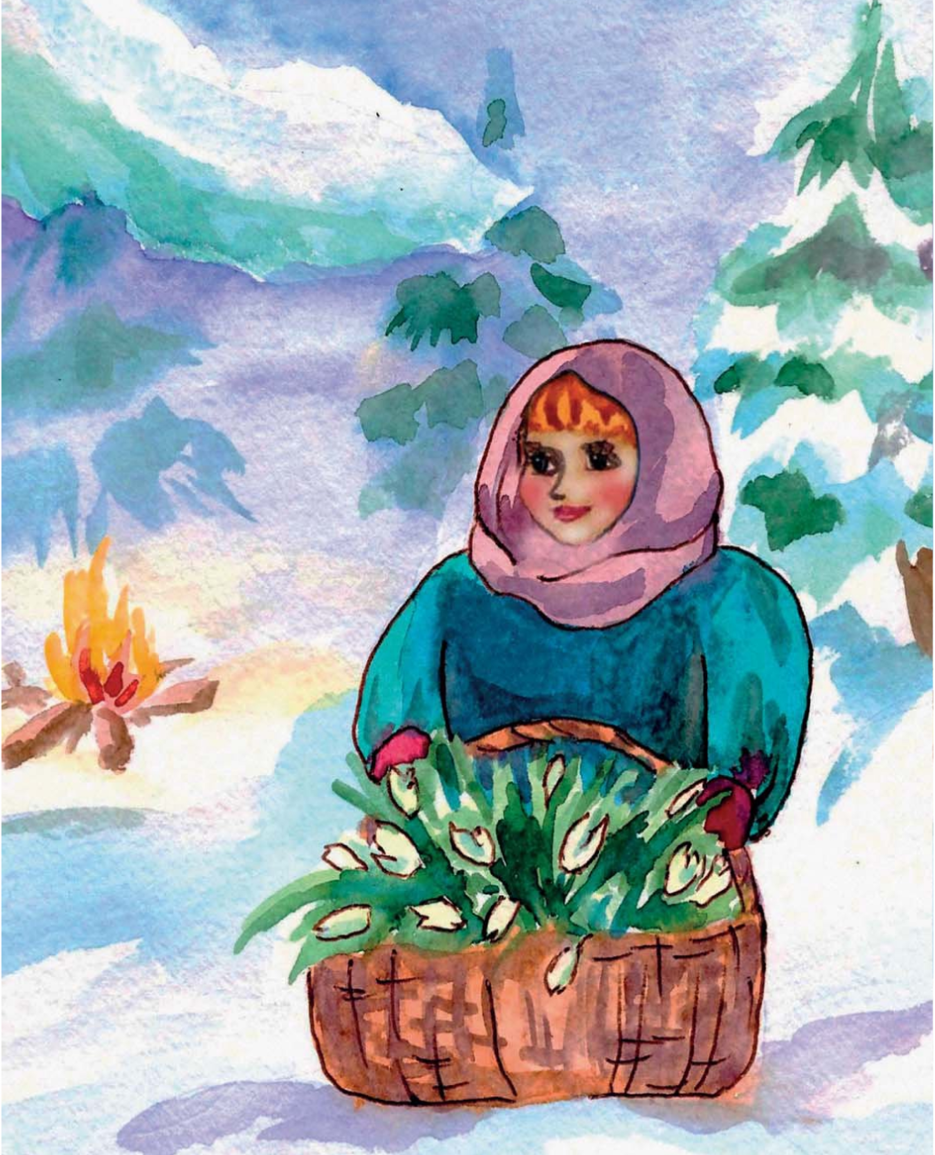 Туркменская народная сказка падчерица