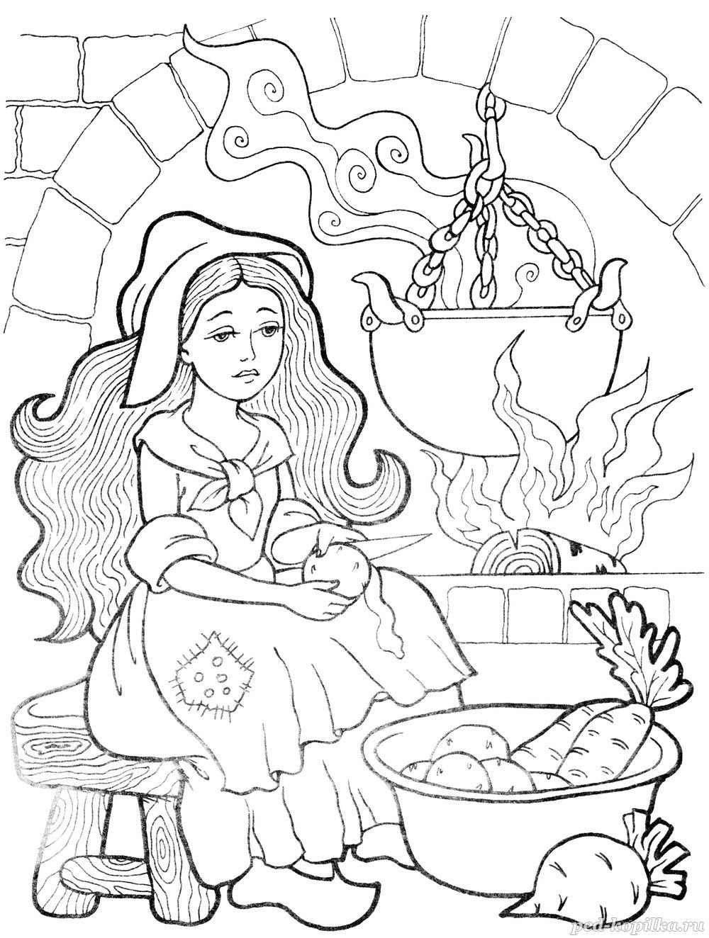 Машенька и Дашенька - русская сказка