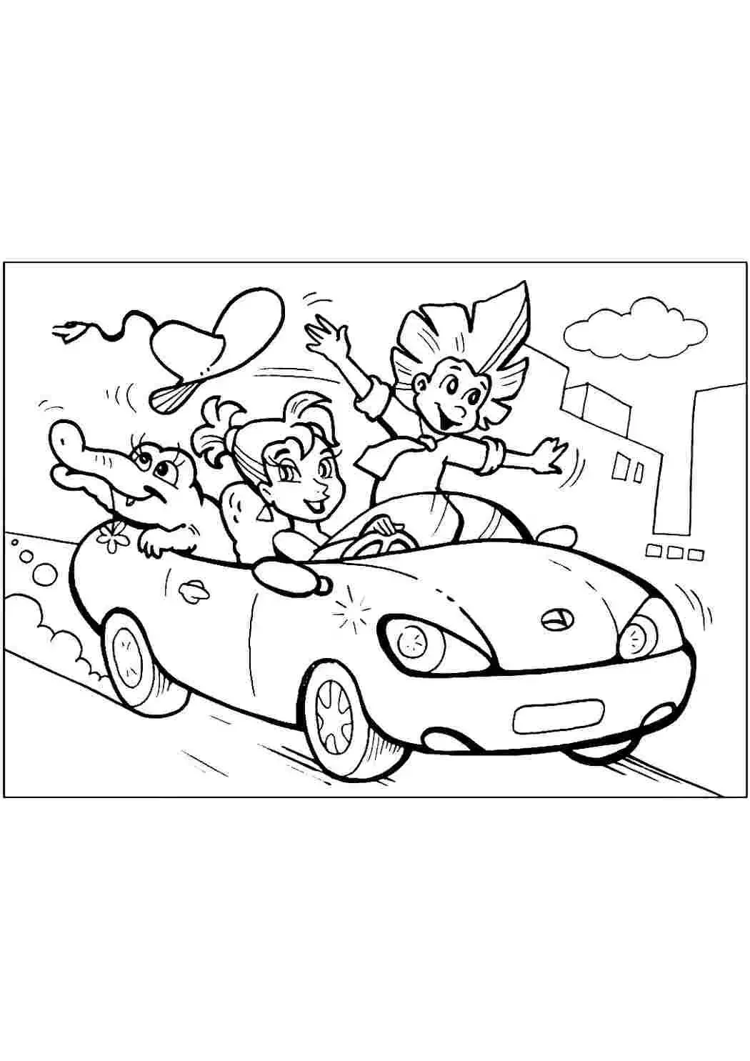 Незнайка на Луне Звездочка раскраска