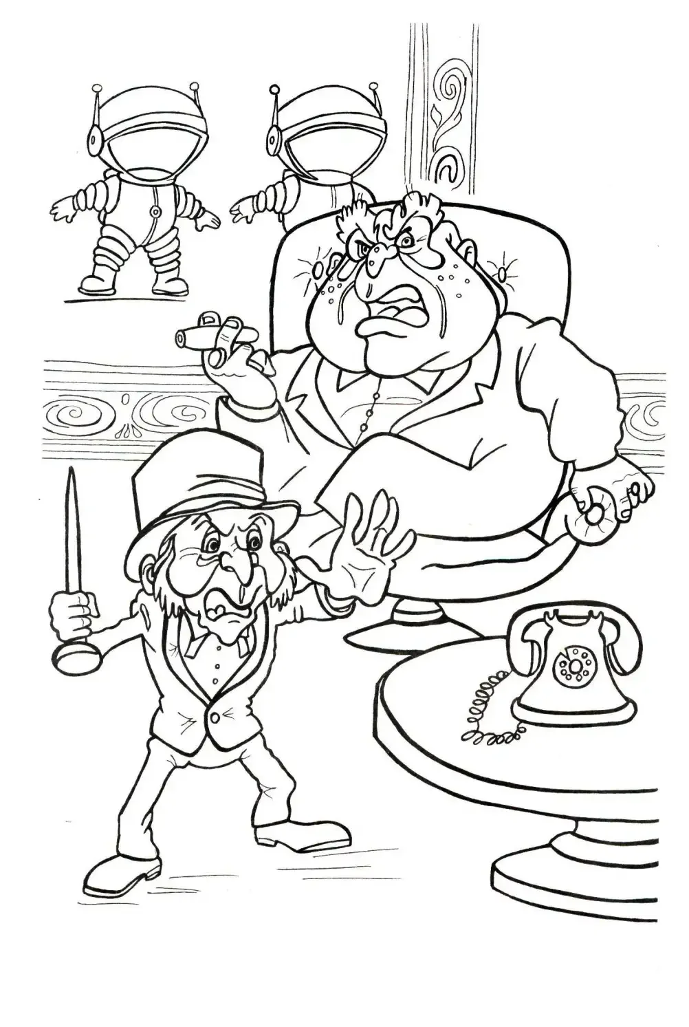 Незнайка раскраска