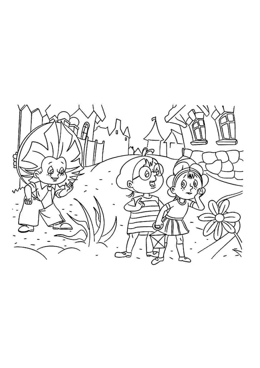 Астроном раскраска для детей