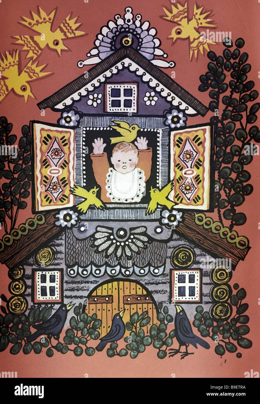 Юрий Васнецов иллюстрации к потешкам