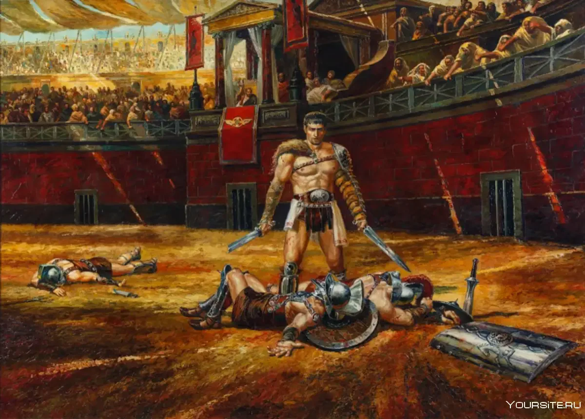 Джованьоли спартак иллюстрации