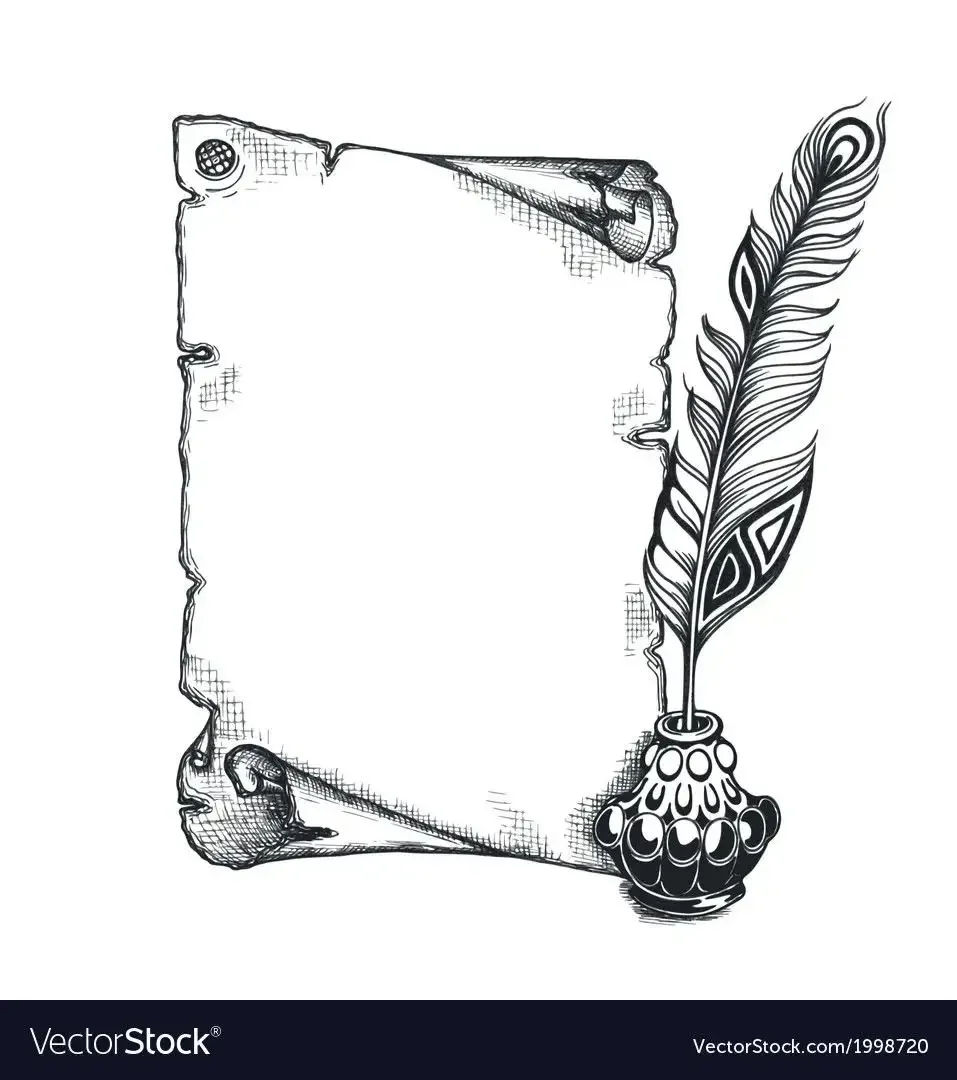 Пергамент эскиз