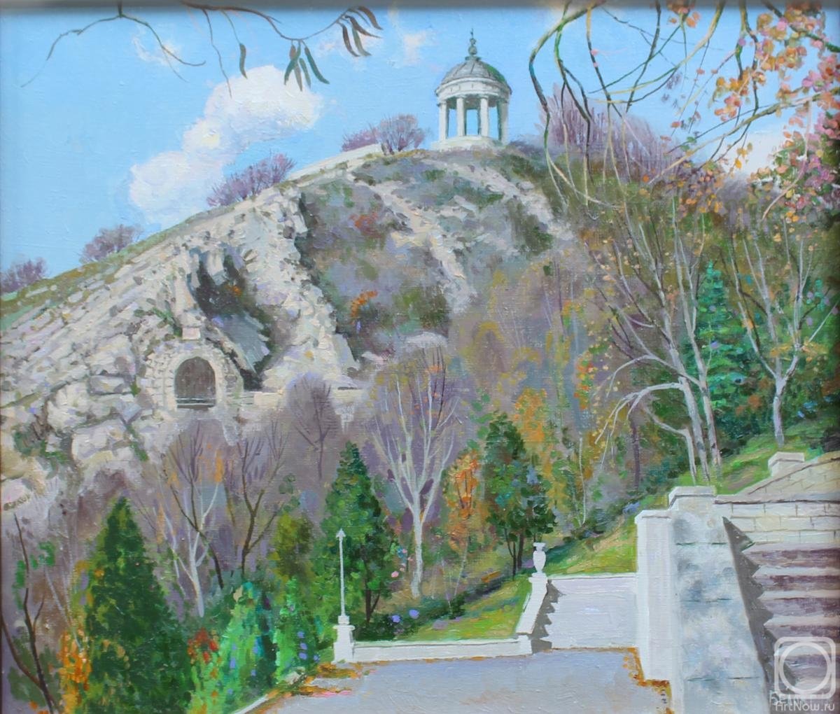 Живопись картины Эолова арфа в Пятигорске