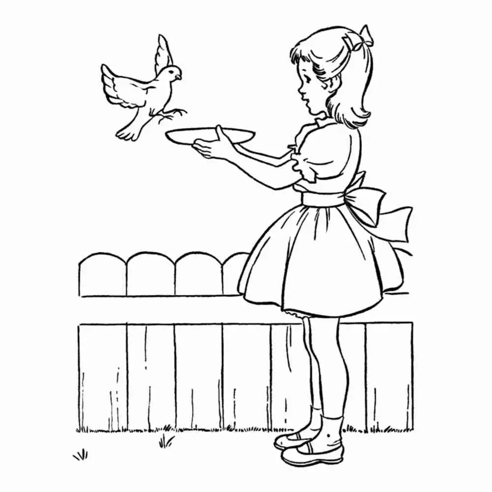 Раскраска доброта для детей