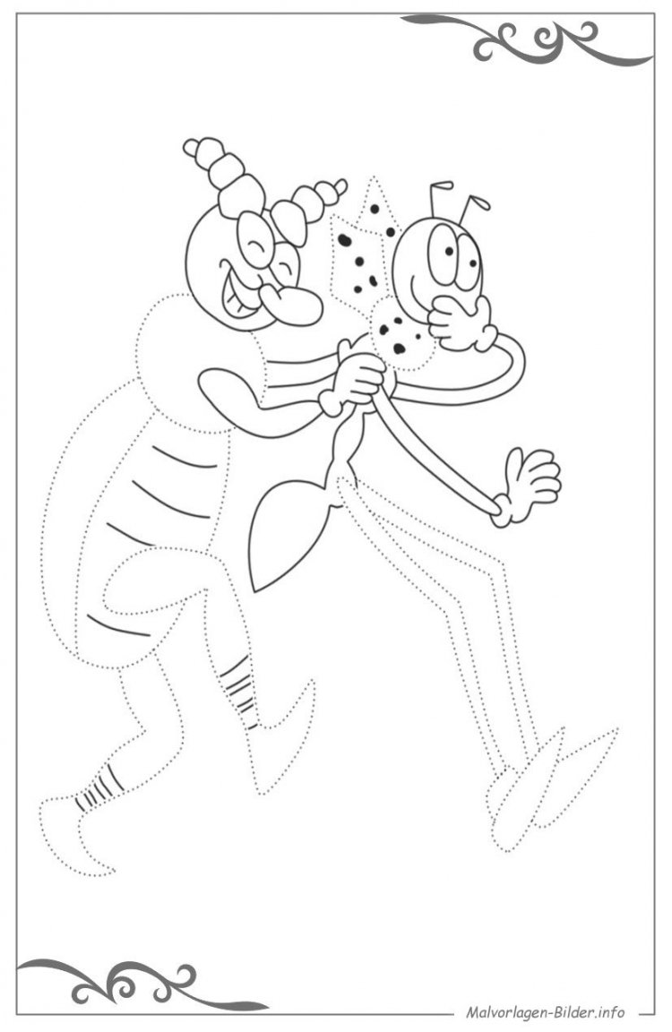 Рисование Муха Цокотуха старшая группа