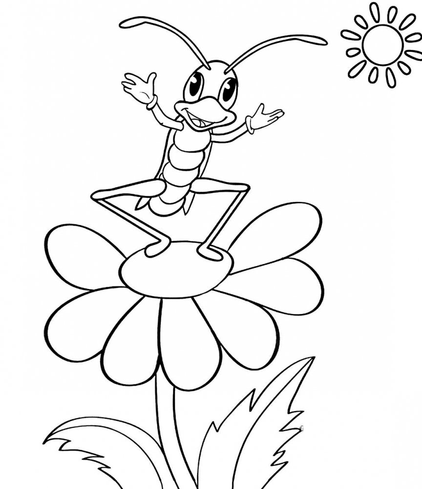 Приключения Флика раскраска