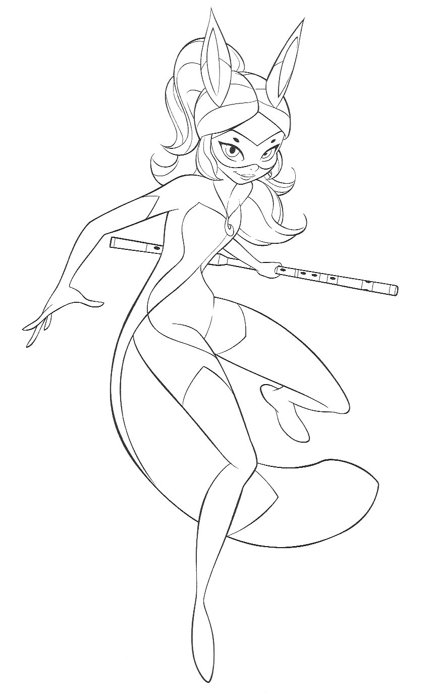 Леди баг раскраска Квин би