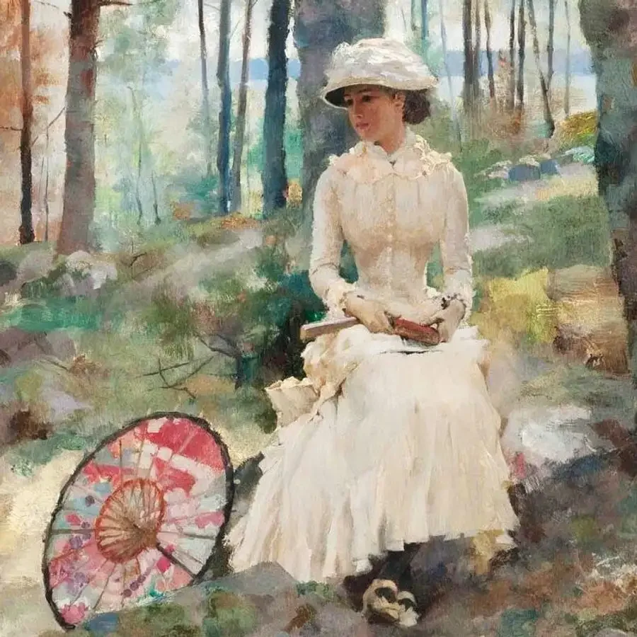 Ася Тургенева портрет