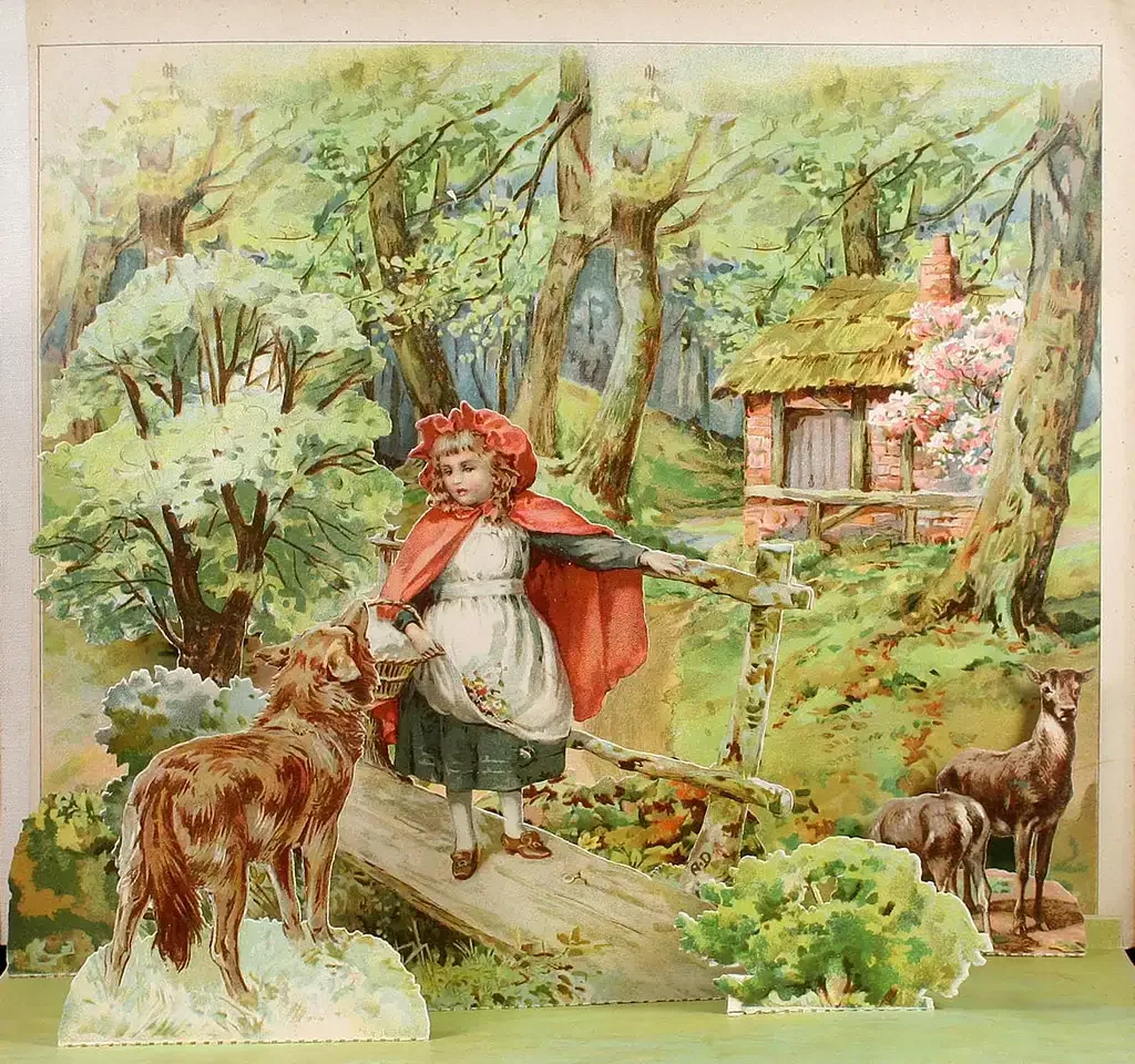 Волк и красная шапочка братья Гримм