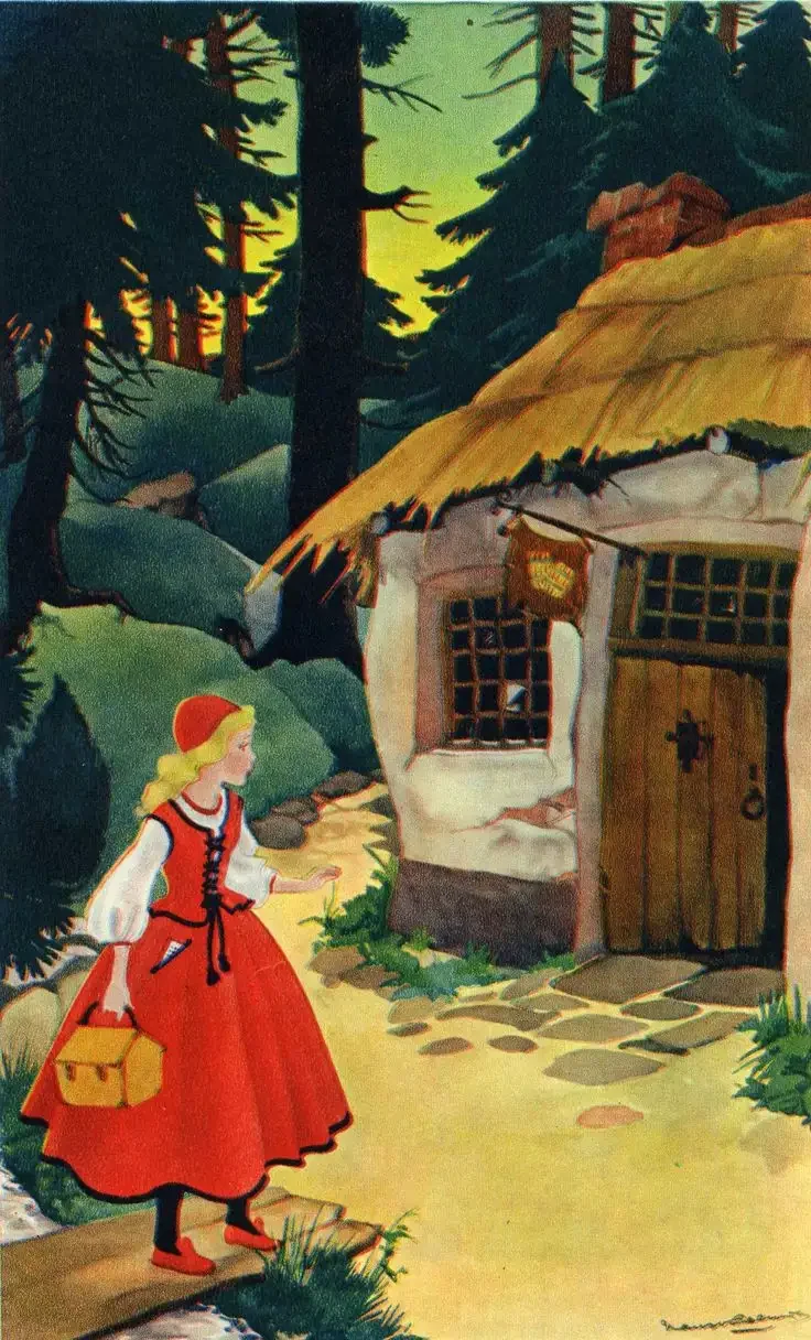 Уолтер Крейн красная шапочка