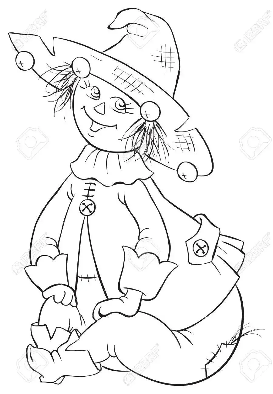 Герои волшебника изумрудного города раскраска