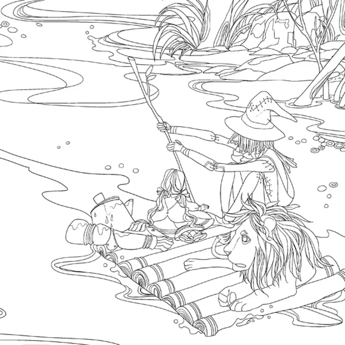 Элли раскраска волшебник изумрудного города