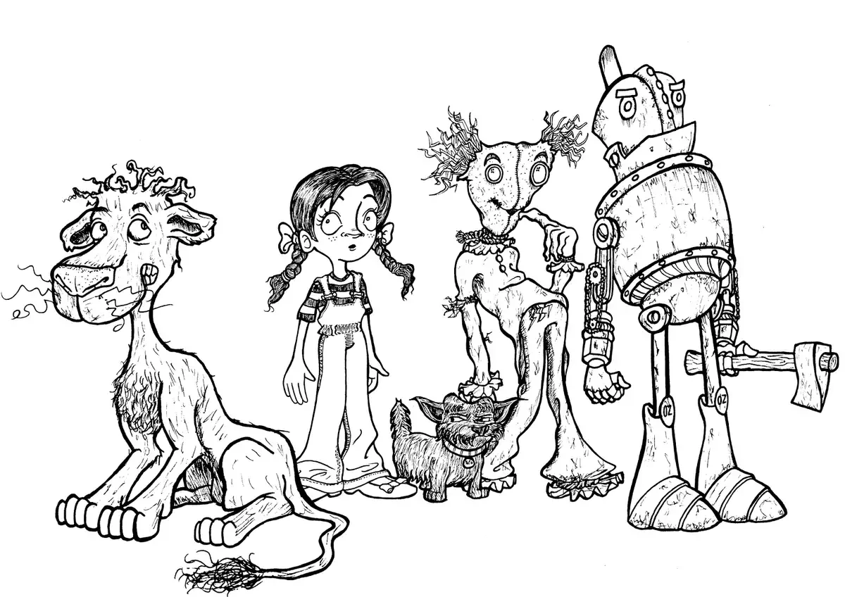 Волшебник изумрудного города раск