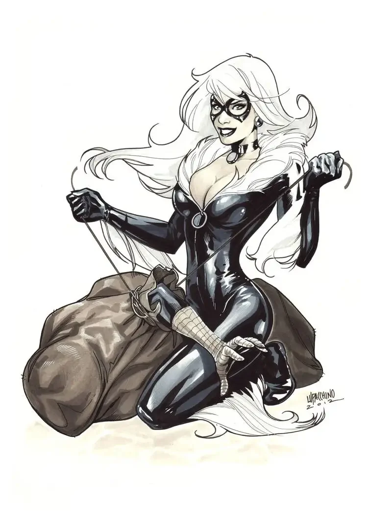 Мисс Марвел раскраска