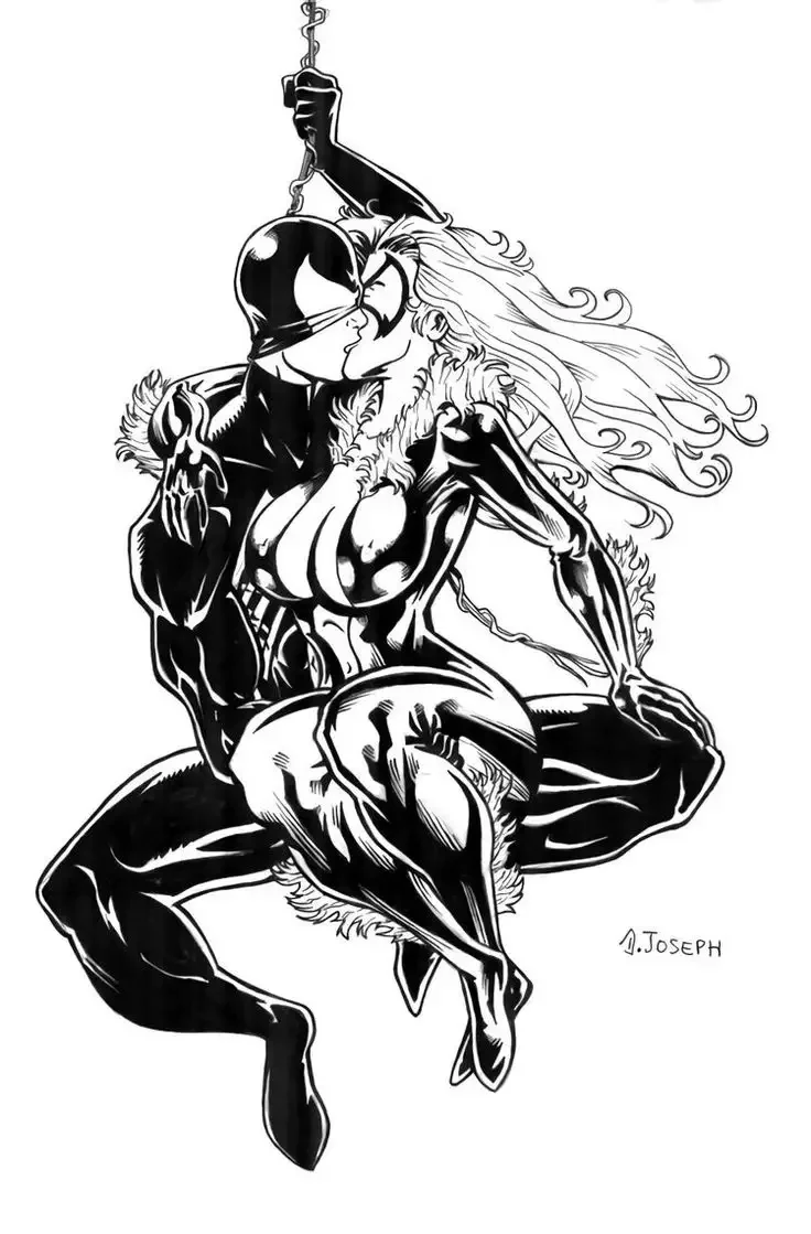 Чёрная кошка Marvel 18 Spider man