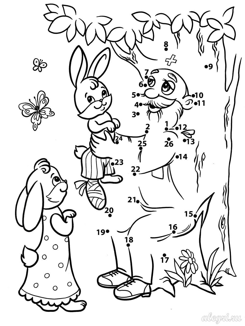 Корней Иванович Чуковский раскраски