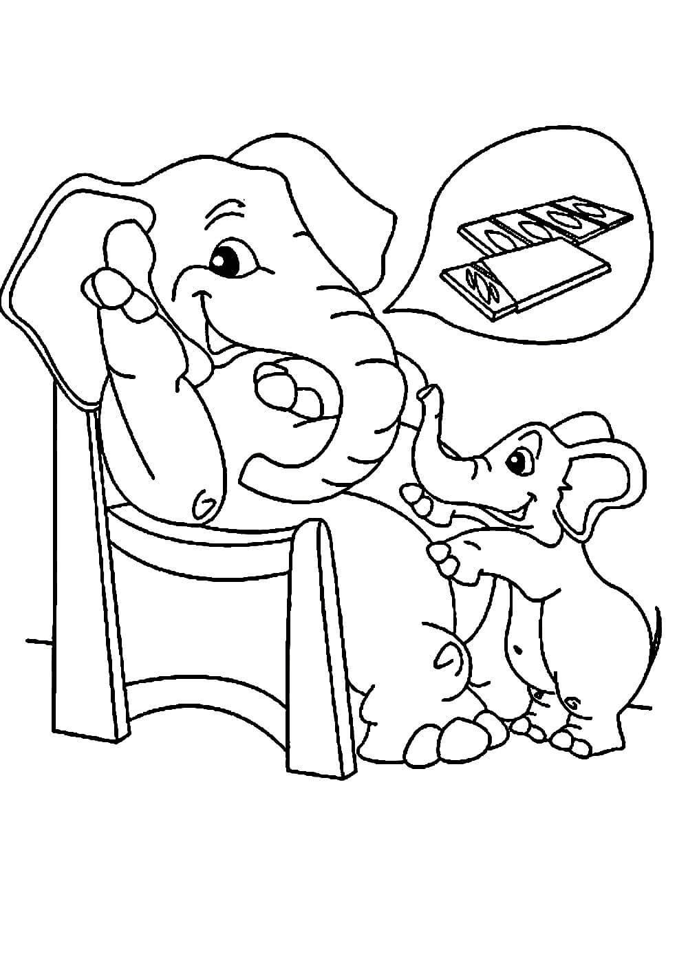 Герои Корнея Чуковского раскраски