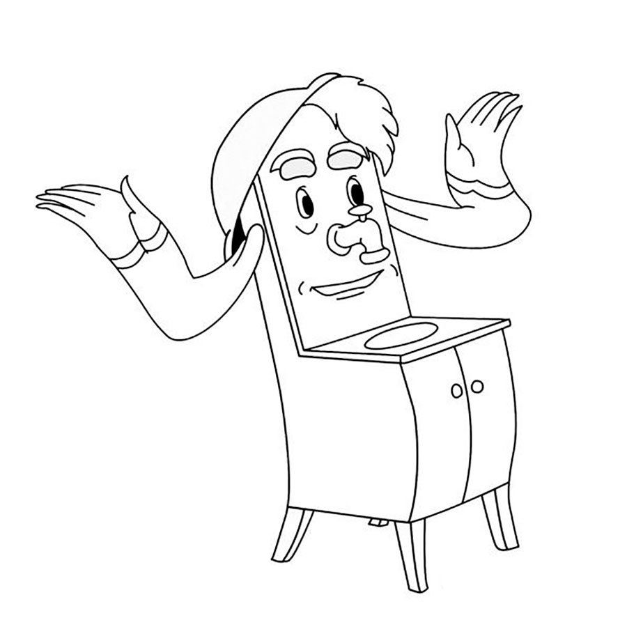 Раскраска Тараканище Чуковского