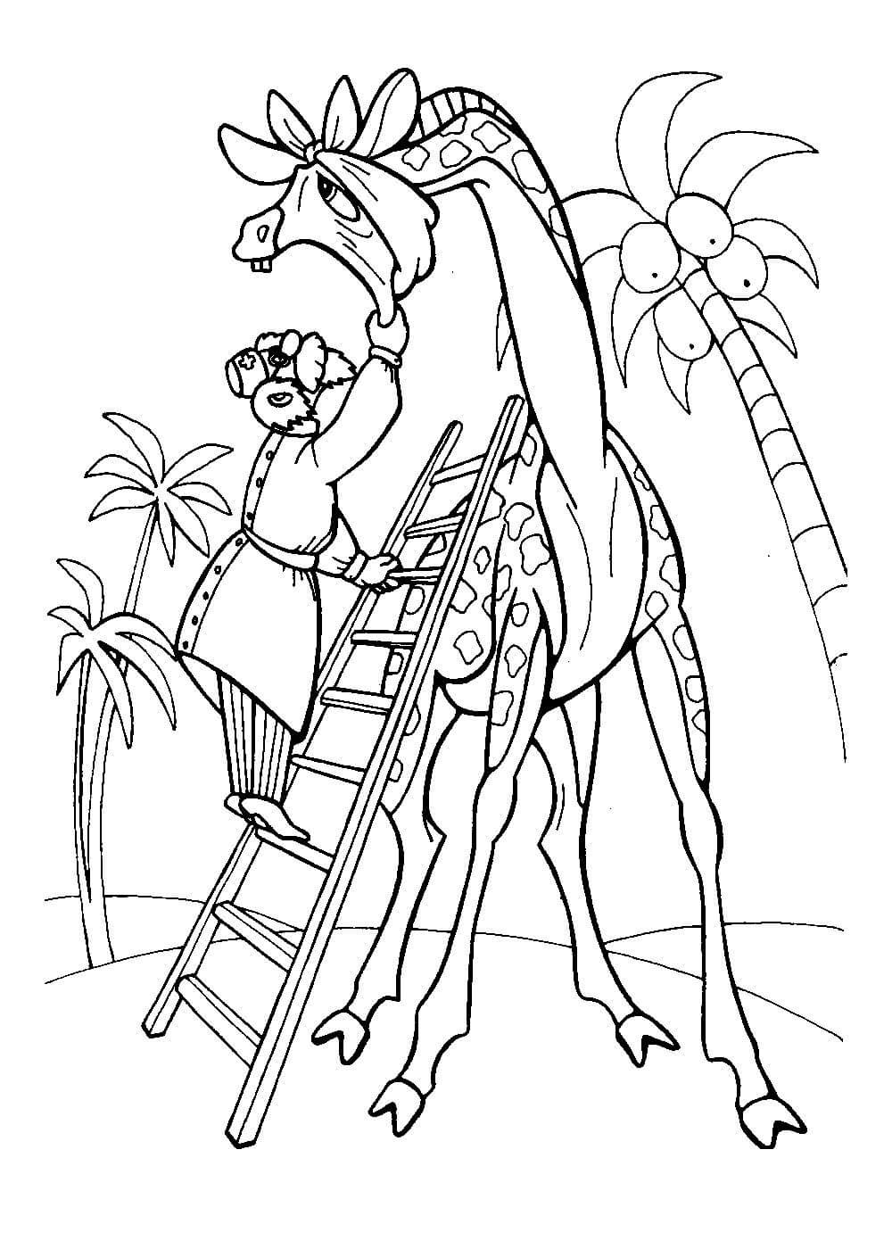 Раскраска Мойдодыр Чуковский