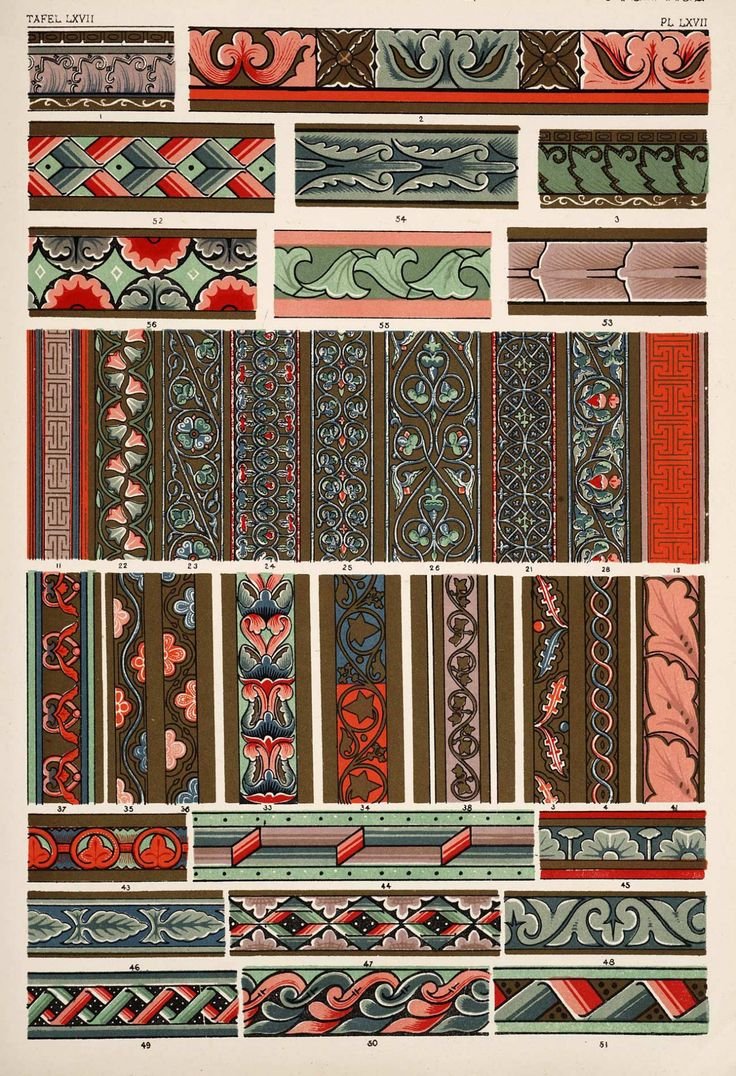 Билибин орнамент