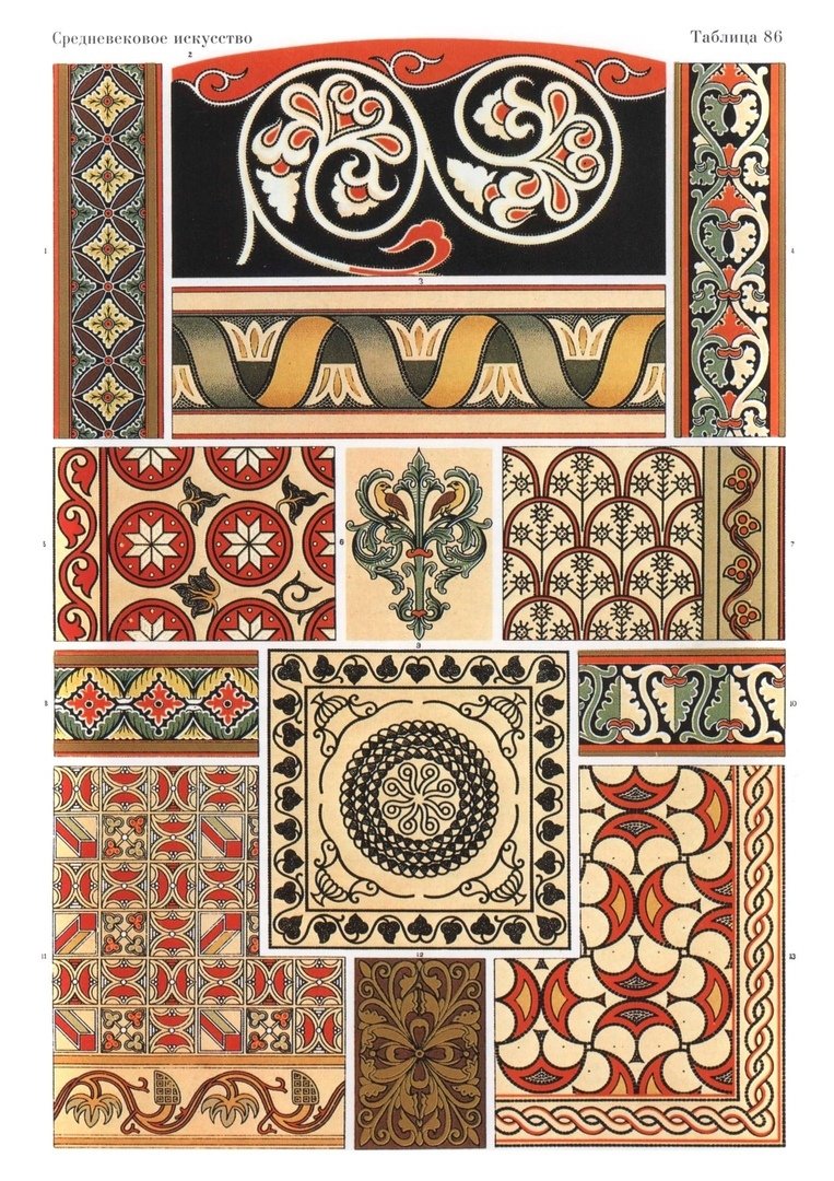 Орнаментика романского стиля