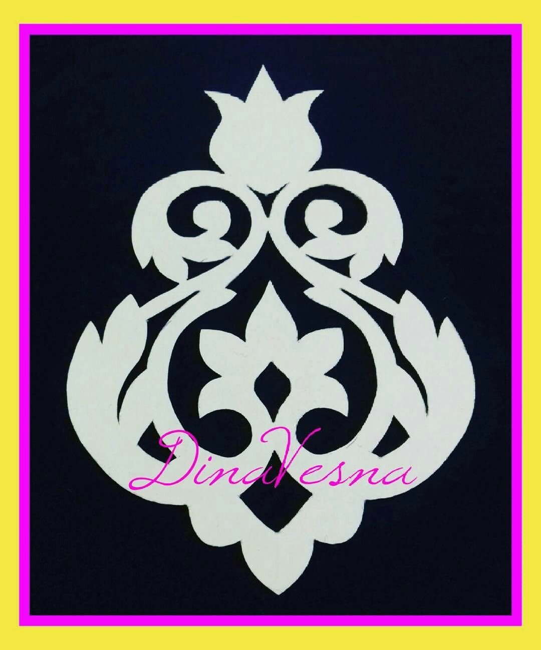 Якутские трафареты