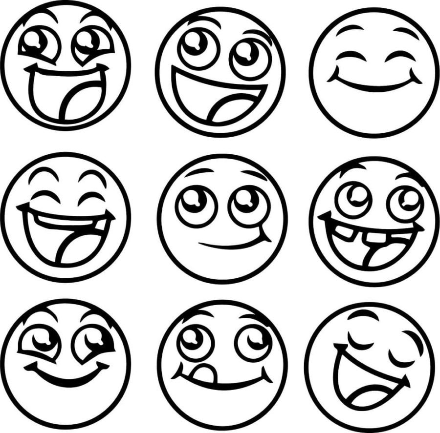 Раскраски Стикеры