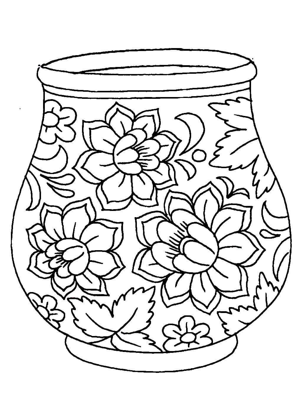 Трафареты посуды для хохломской росписи для дошкольников