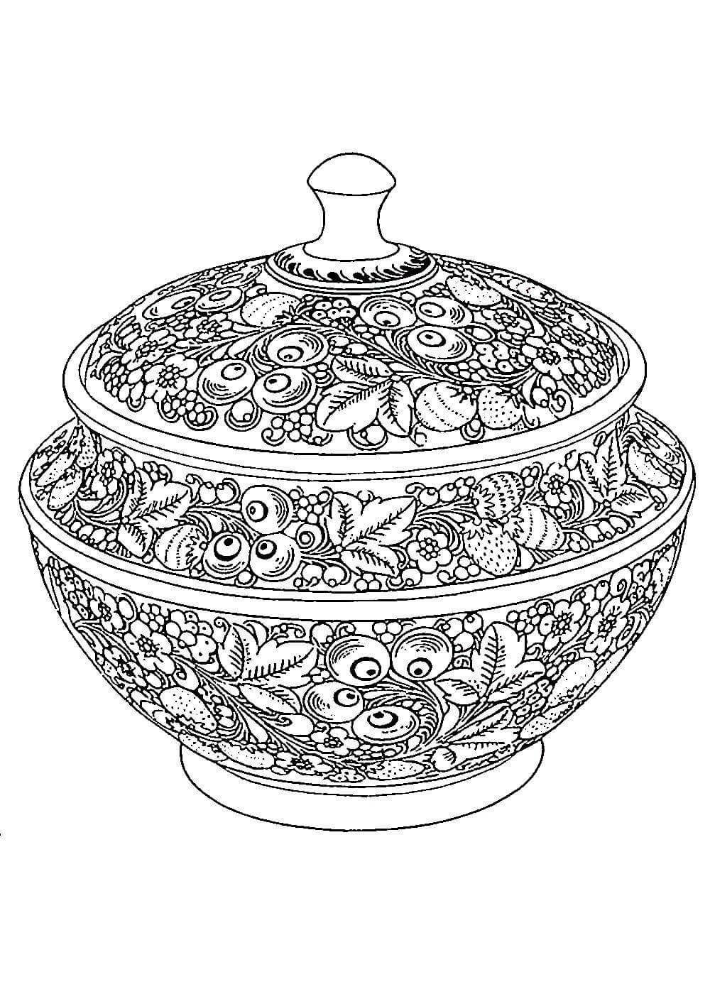 Жегалова росписи хохломы