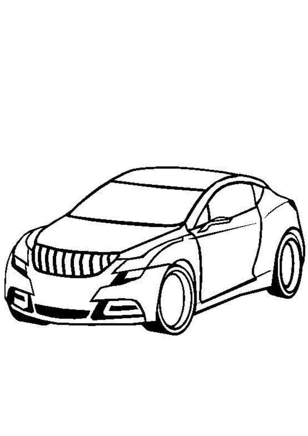 Раскраски для мальчиков машины маленькие