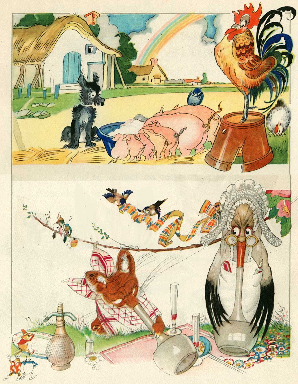 Первые блюда акварелью