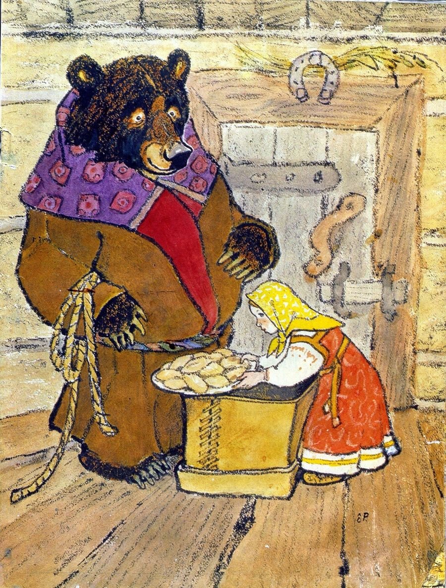 Дед с бабкой за столом