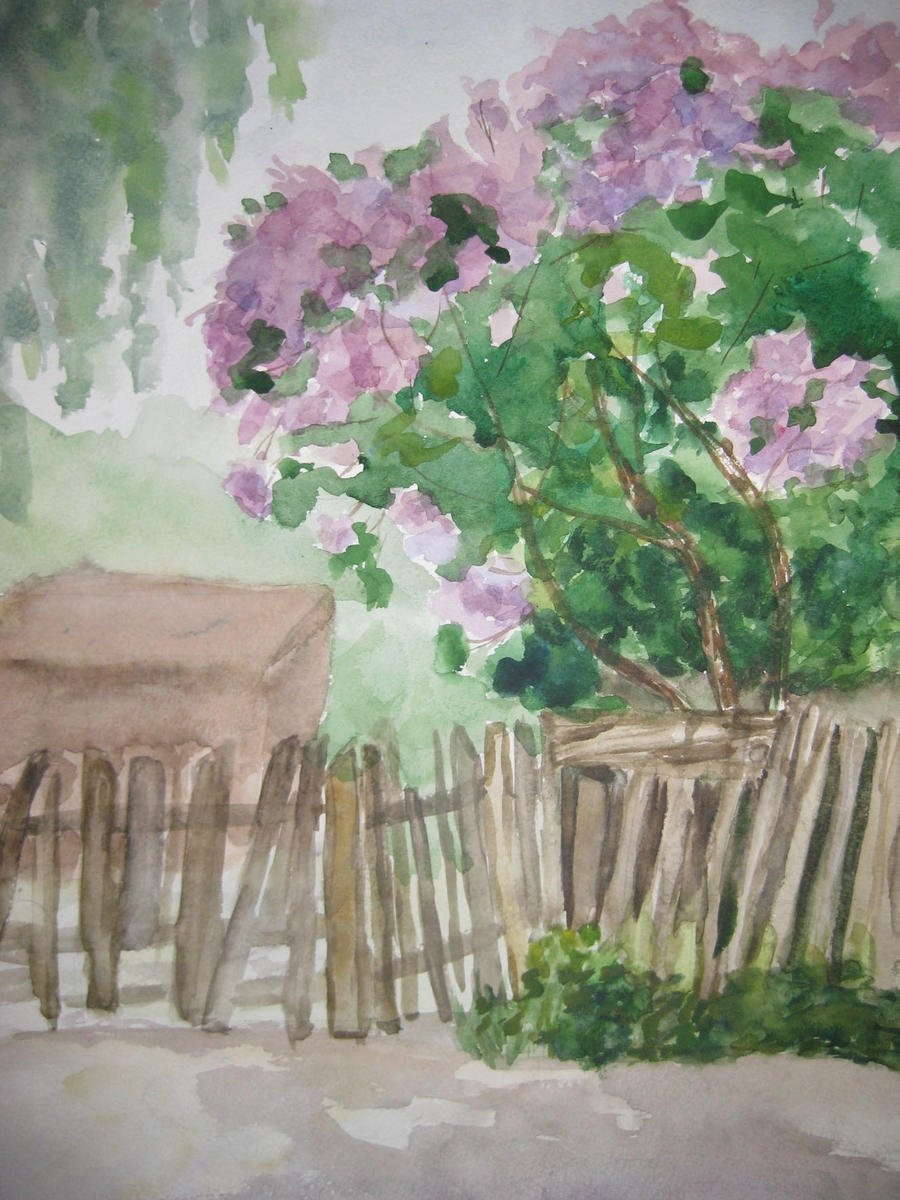 Харис Якупов сирень натюрморт