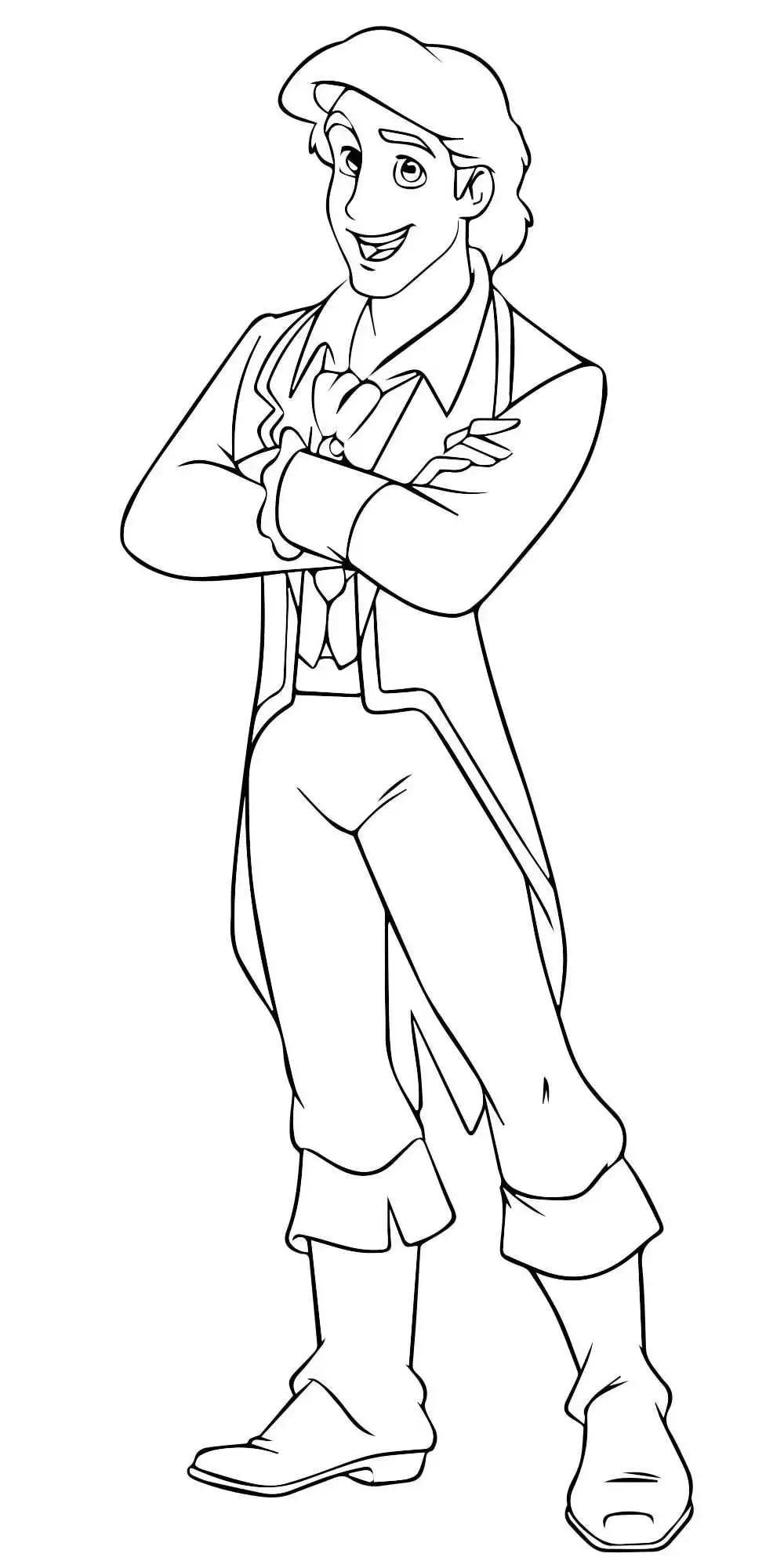 Аврора и Филипп раскраска