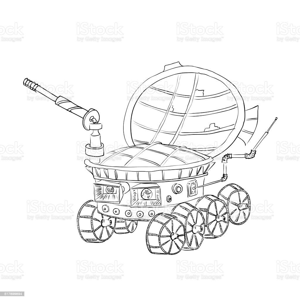 Робот раскраска для детей