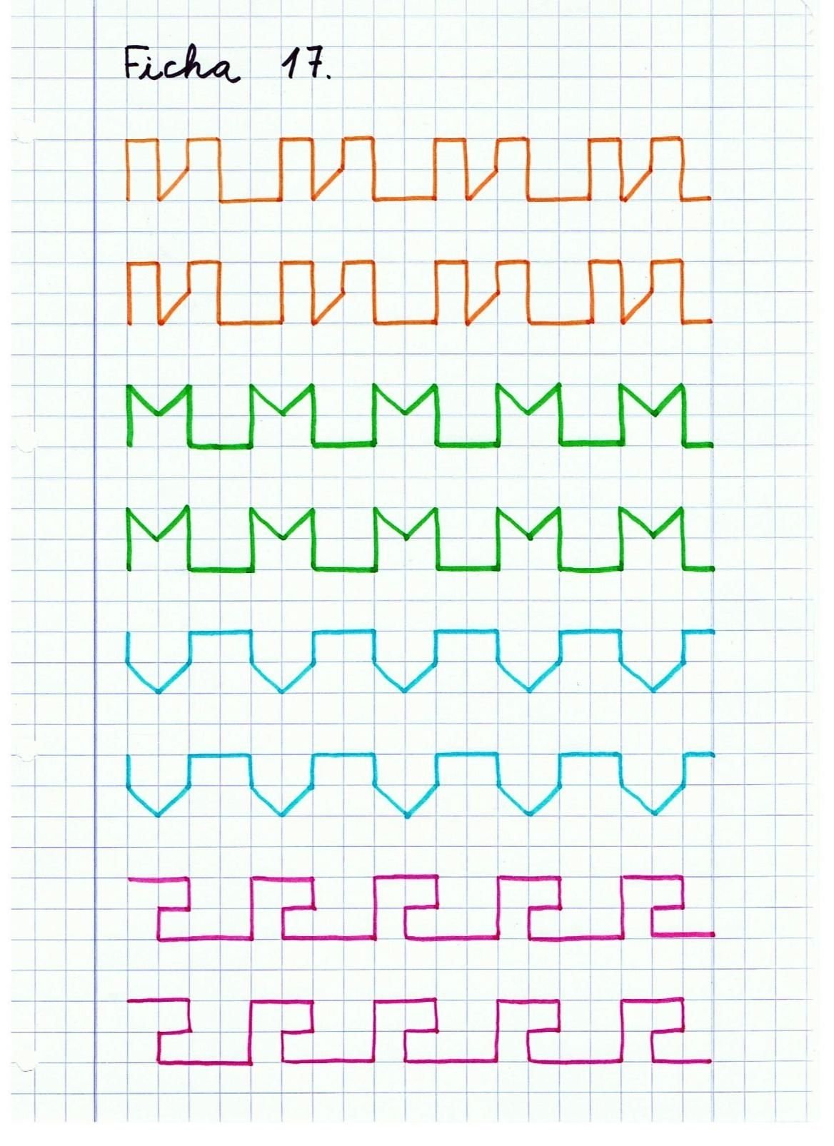 Графические узоры по клеточкам