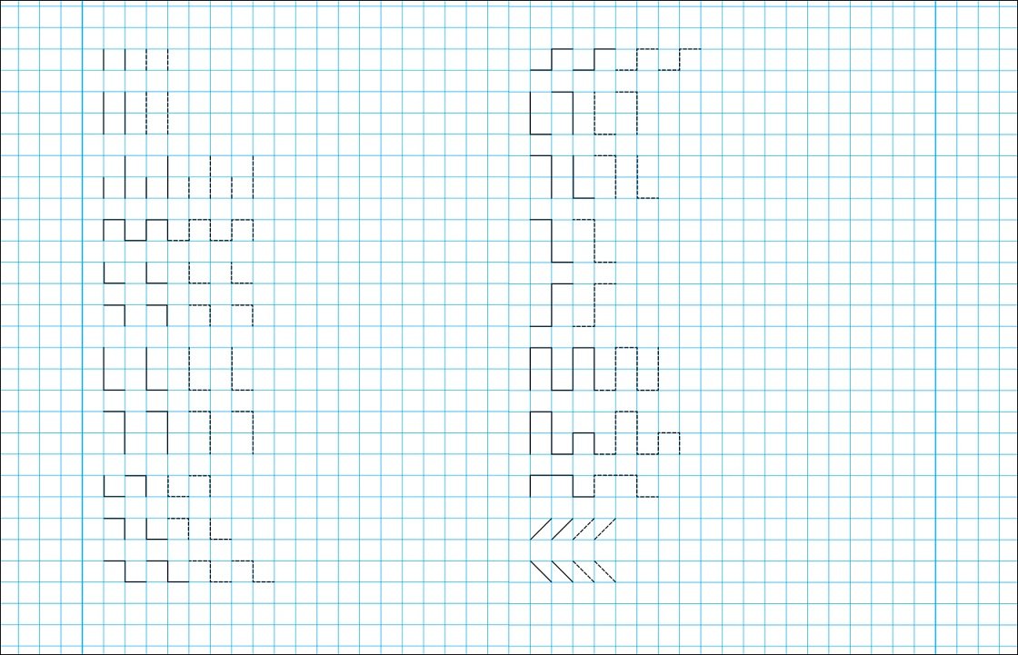 Задания в клетку для дошкольников