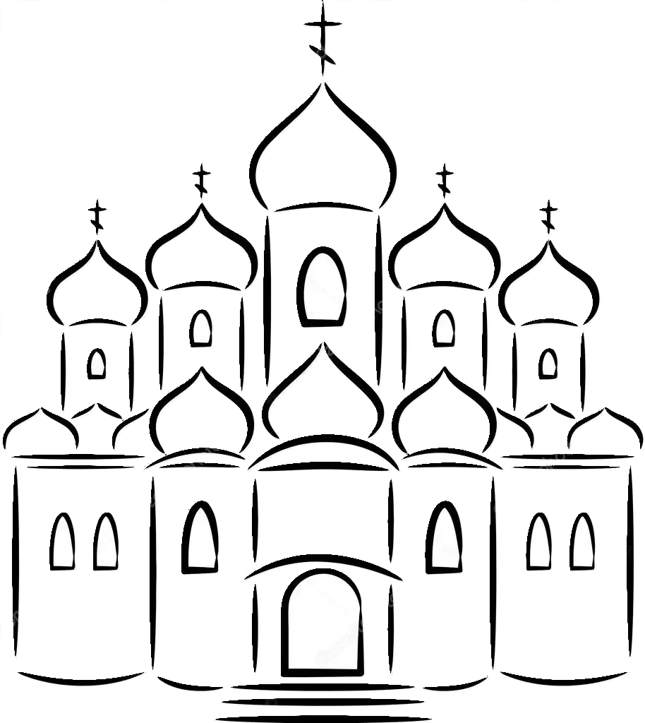 Церковь эскиз