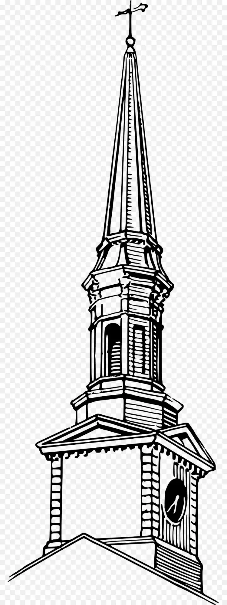 Колокольня раскраски