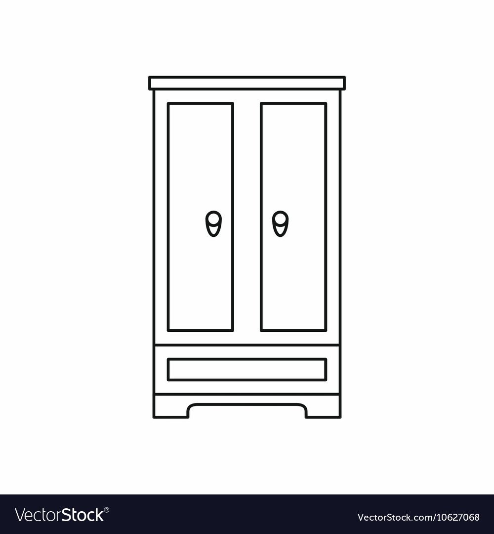 Шкаф раскраска