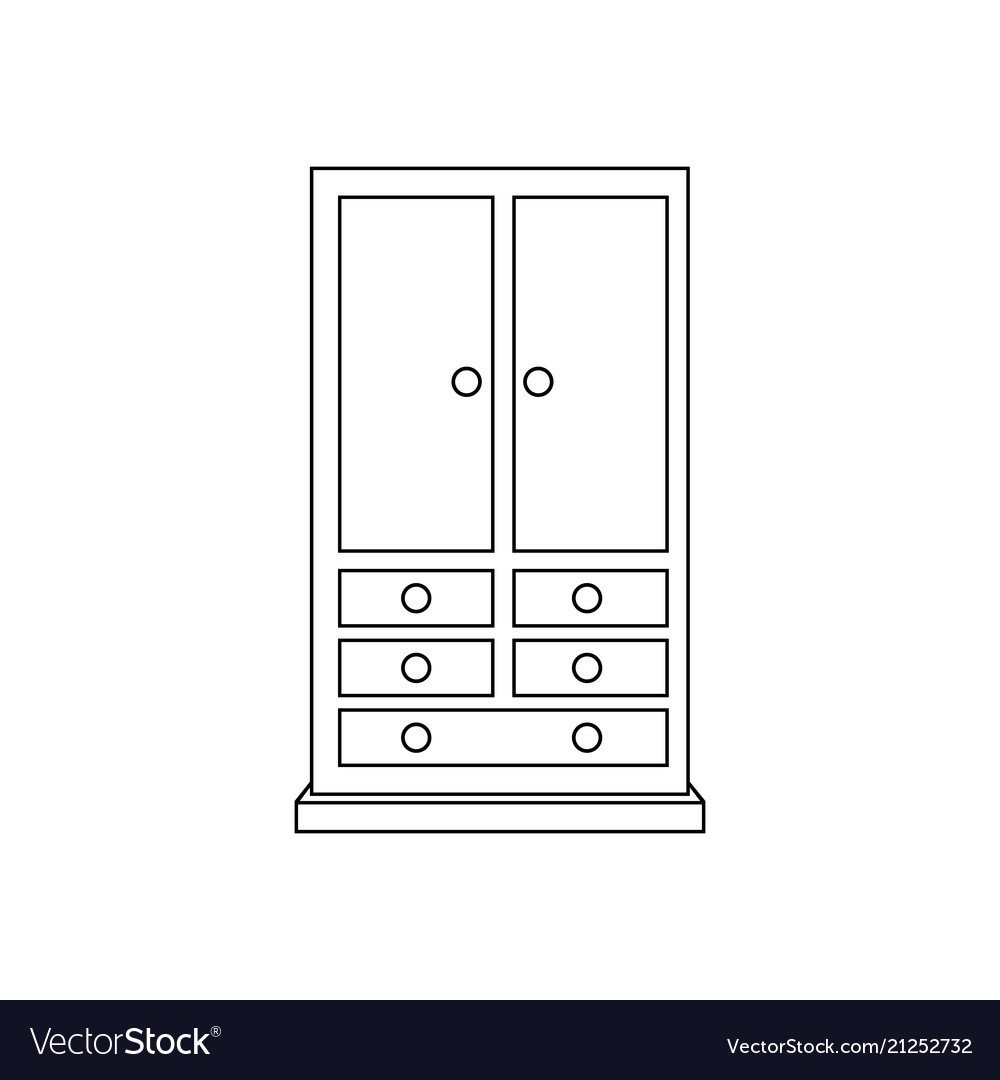 Аппликация шкаф для одежды
