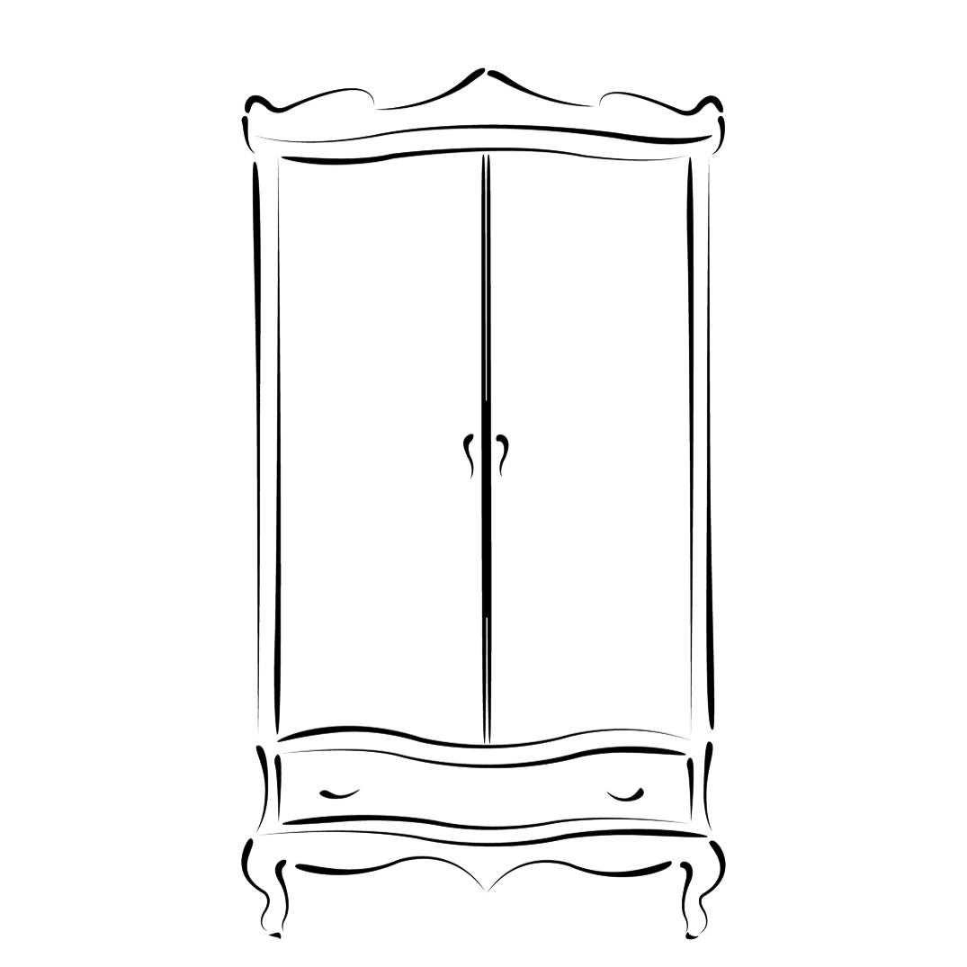 Раскраска шкафчик