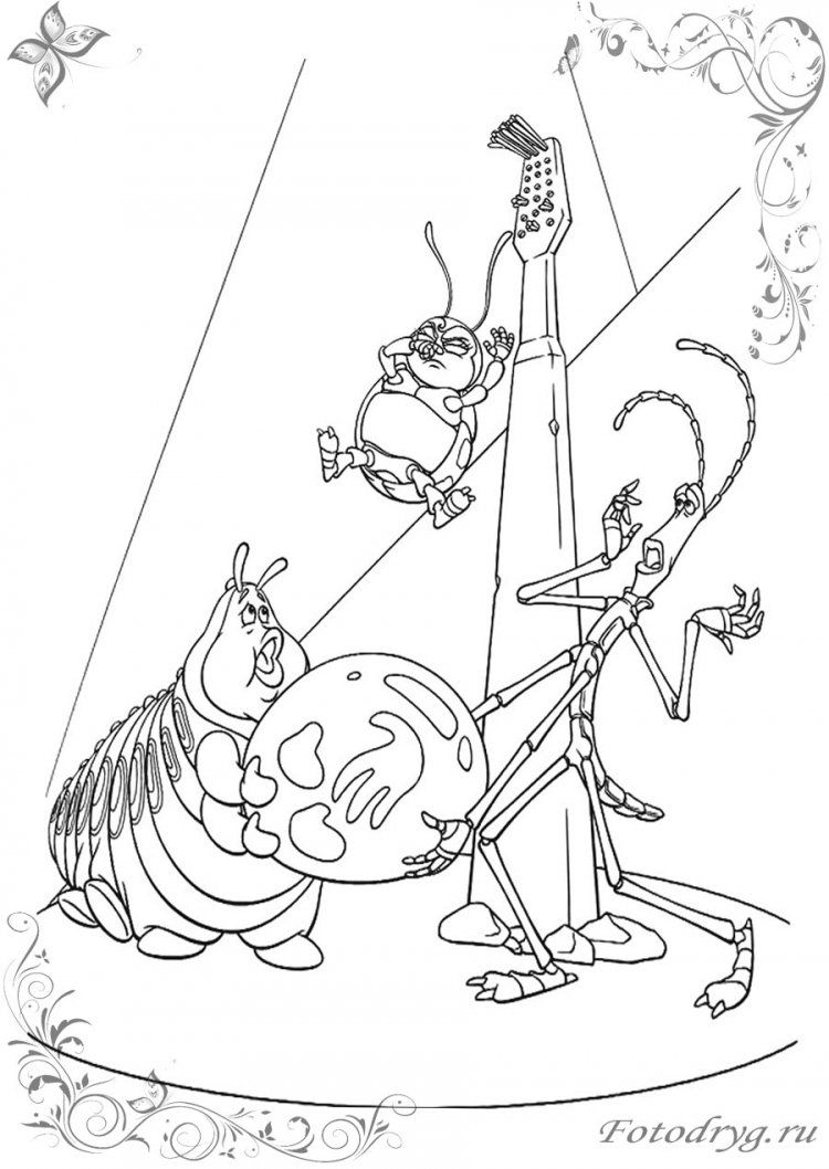 Раскраски к сказке Тараканище Чуковского