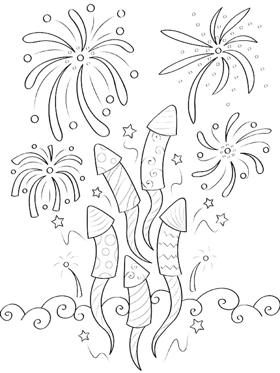 9 Мая раскраска