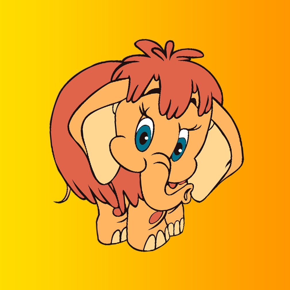 Мамонтенок мультфильм